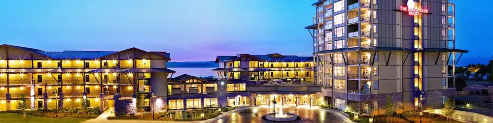 Exterior of the Beach Club Resort In Vancouver